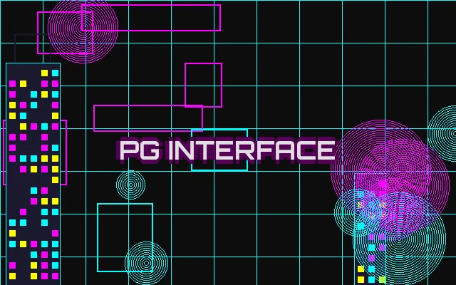 电子试玩PG电子霓虹街机操作界面